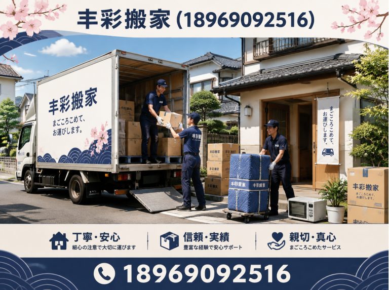 上城区日式搬家展示图